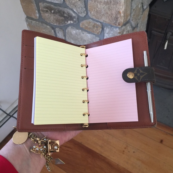 fits Louis Vuitton Small PM AgendaI: Pen+Paper - Picture 4 of 7